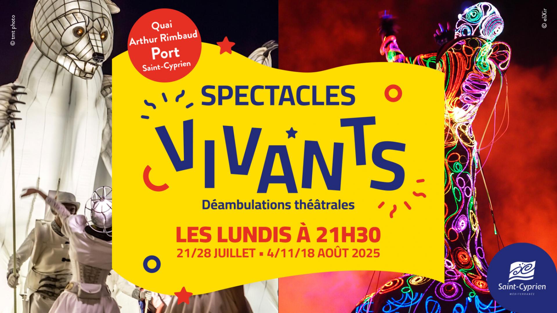 SPECTACLES VIVANTS