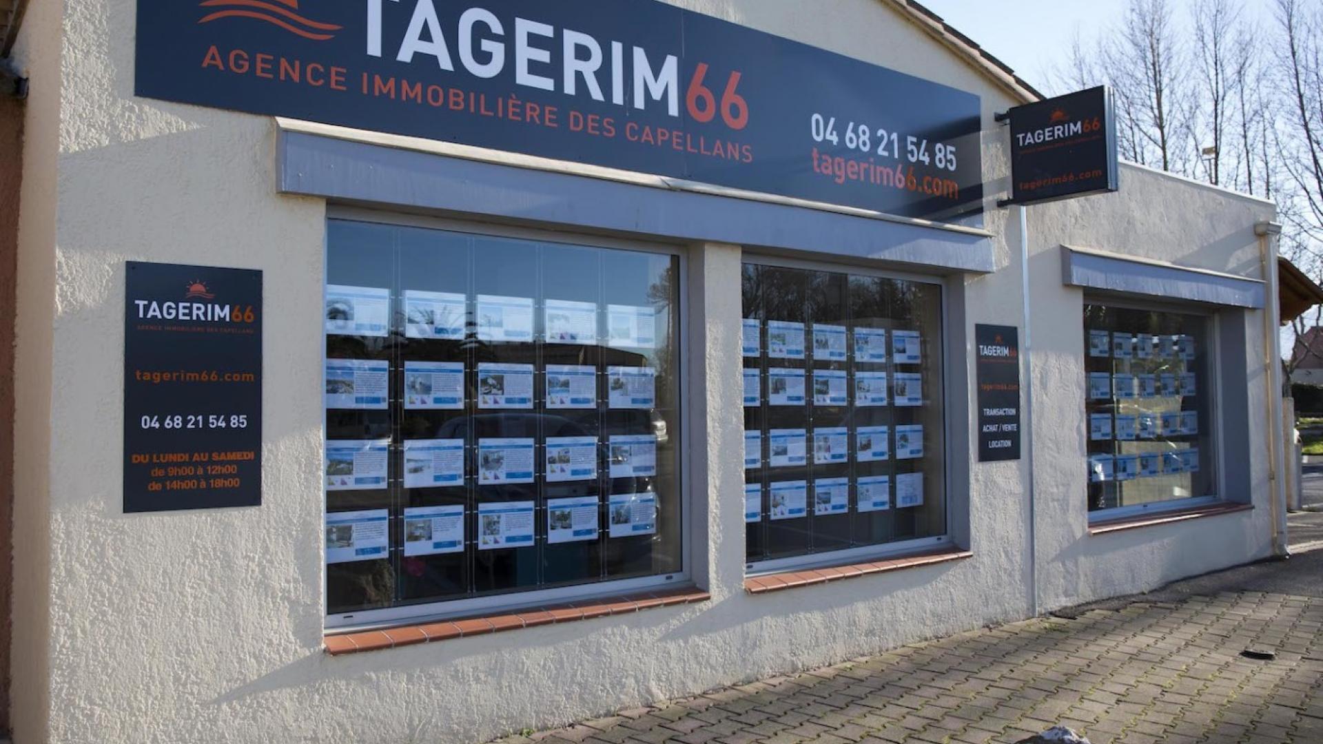 AGENCE IMMOBILIERE TAGERIM 66 LES 2 PLAGES